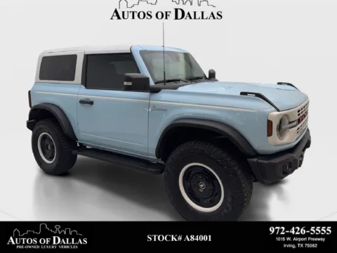Blue 2024 Ford Bronco Heritage Limited Edition for sale in Irving, TX