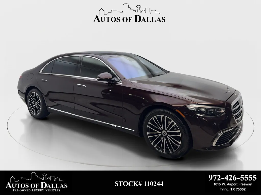 Red 2022 Mercedes-Benz S-Class S 500 for sale in Irving, TX