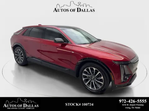 Red 2024 Cadillac LYRIQ Sport for sale in Irving, TX