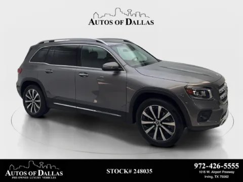 Gray 2022 Mercedes-Benz GLB 250 for sale in Irving, TX