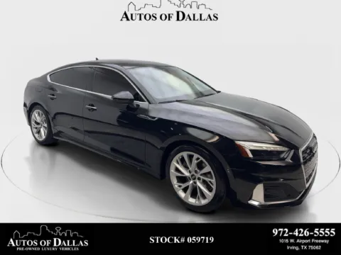 Black 2023 Audi A5 Sportback Premium for sale in Irving, TX