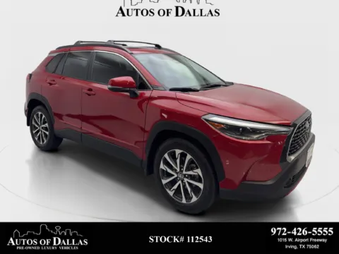 Red 2024 Toyota Corolla Cross XLE for sale in Irving, TX