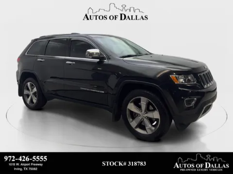 Black 2016 Jeep Grand Cherokee Limited for sale in Irving, TX