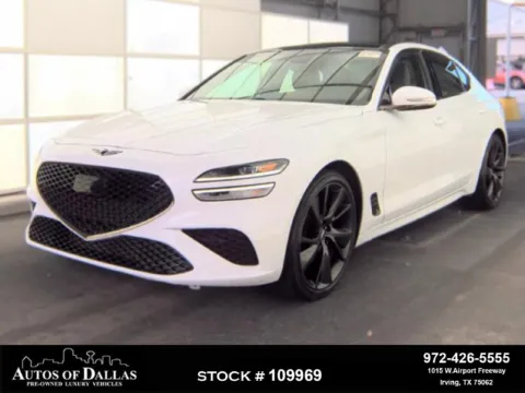 White 2023 Genesis G70 2.0T for sale in Irving, TX