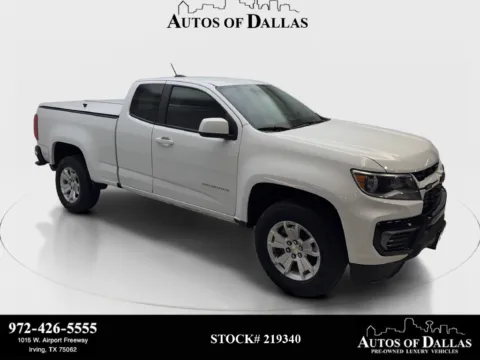 White 2022 Chevrolet Colorado LT for sale in Irving, TX