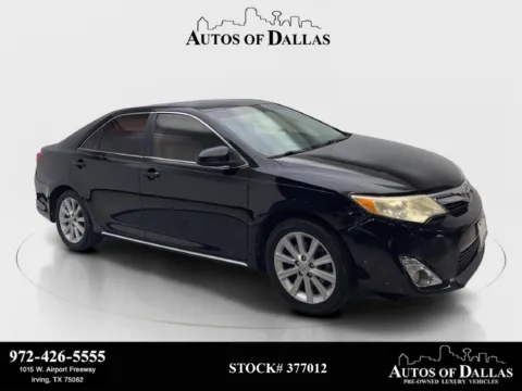Black 2014 Toyota Camry XLE for sale in Irving, TX