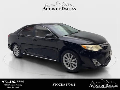Black 2014 Toyota Camry XLE for sale in Irving, TX