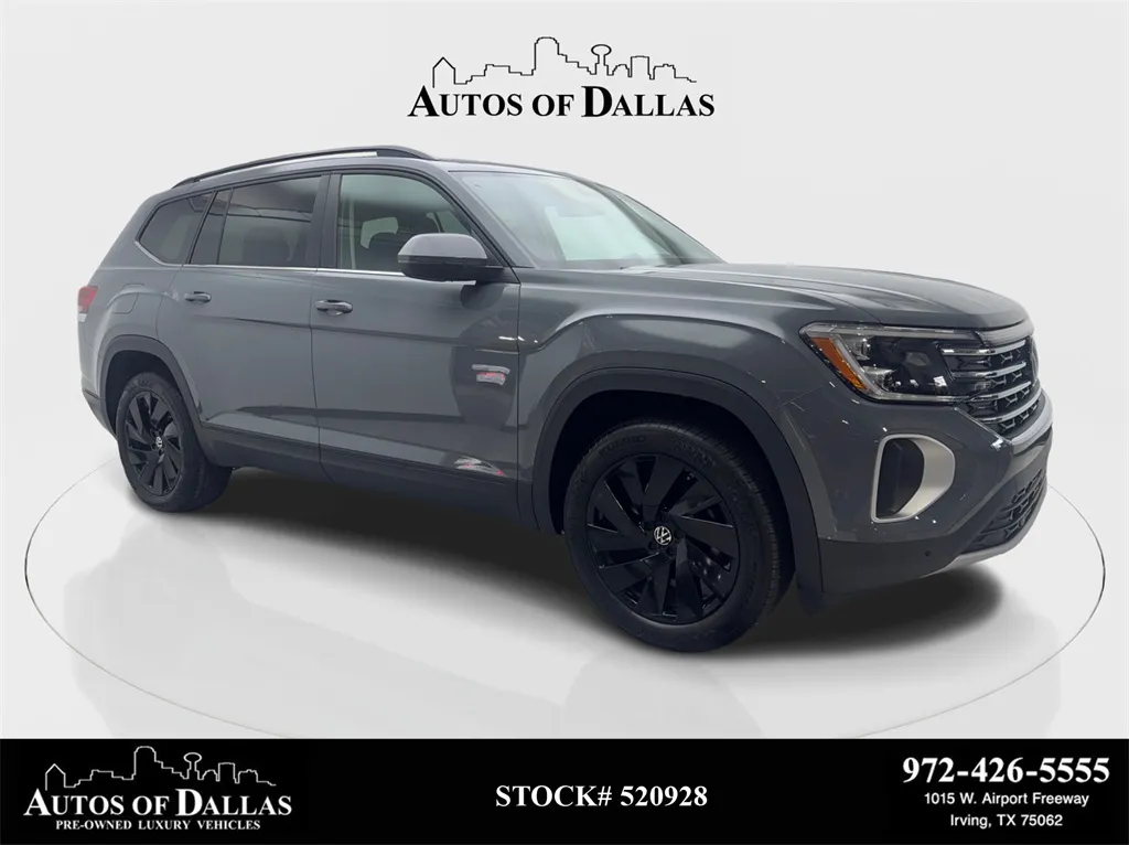 2025 Volkswagen Atlas 2.0T SE w/Technology CAM,PANO,HTD STS,BLIND SPOT,3 for sale in Irving, TX