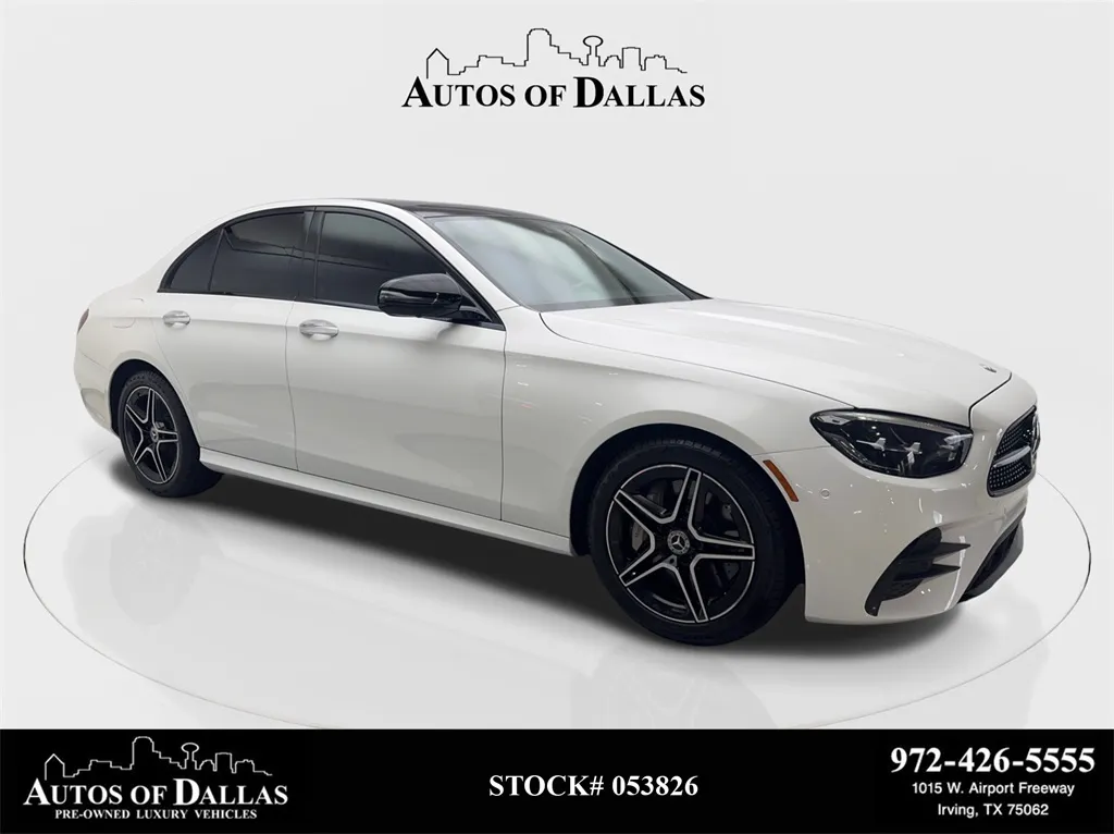 2022 Mercedes-Benz E-Class E 350 AMG NIGH PKG,NAV,CAM,PANO,BLIND SPOT