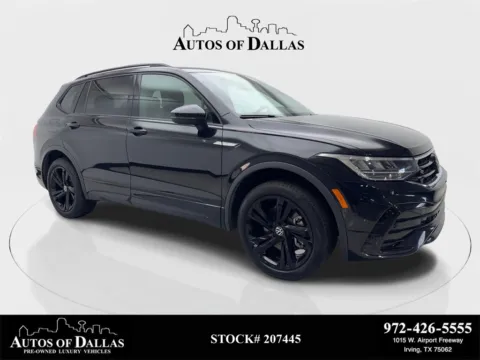 Black 2024 Volkswagen Tiguan 2.0T SE R-Line Black CAM,PANO,HTD STS,BLIND SPOT,2 for sale in Irving, TX