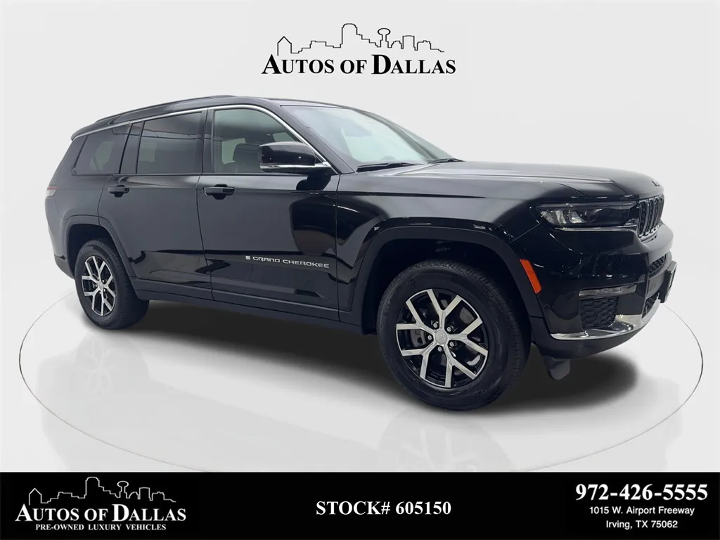 2024 Jeep Grand Cherokee L Limited NAV,CAM,PANO,HTD STS,BLIND SPOT,3RD ROW for sale in Irving, TX