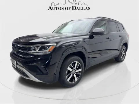 Photos of 2022 Volkswagen Atlas 2.0T SE CAM,HTD STS,BLIND SPOT,18" WLS,3RD ROW for sale in Irving, TX at Autos of Dallas - Irving