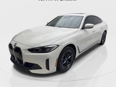 Photos of 2023 BMW i4 eDrive40 NAV,CAM,SUNROOF,BLIND SPOT,HEADS UP for sale in Irving, TX at Autos of Dallas - Irving