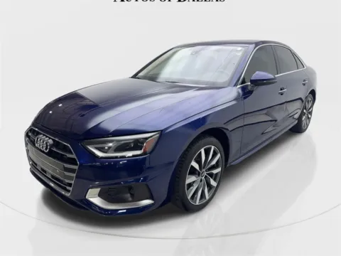 Photos of 2022 Audi A4 40 Premium CAM,SUNROOF,HTD STS,BLIND SPOT,18" WLS for sale in Irving, TX at Autos of Dallas - Irving