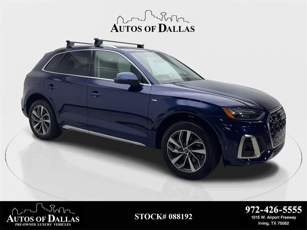 2022 Audi Q5 45 S line Premium CAM,PANO,HTD STS,BLIND SPOT,19" for sale in Irving, TX