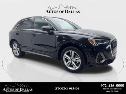 Black 2022 Audi Q3 Premium Plus for sale in Irving, TX
