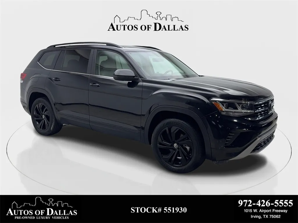 2022 Volkswagen Atlas 3.6L V6 SE w/Technology CAM,PANO,HTD STS,BLIND SPO