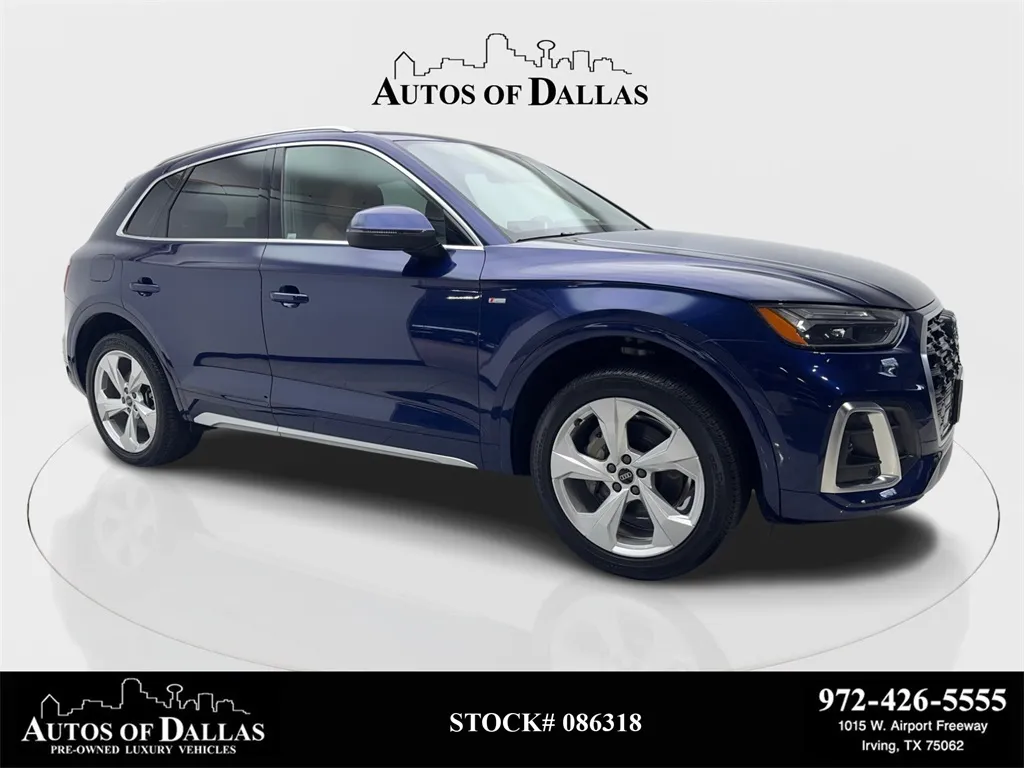 2022 Audi Q5 45 S line Premium NAV,CAM,PANO,HTD STS,BLIND SPOT, for sale in Irving, TX