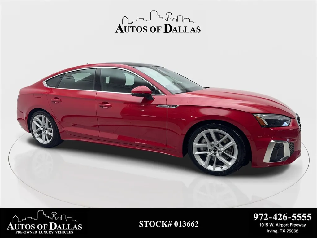 Red 2024 Audi A5 Sportback 45 S line Premium Plus for sale in Irving, TX