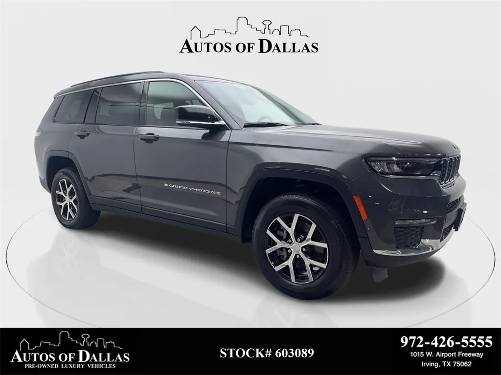 2024 Jeep Grand Cherokee L Limited NAV,CAM,PANO,HTD STS,BLIND SPOT,3RD ROW for sale in Irving, TX