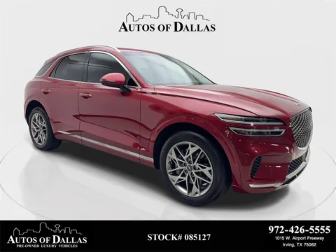 Red 2023 Genesis GV70 2.5T NAV,CAM,PANO,HTD STS,BLIND SPOT for sale in Irving, TX