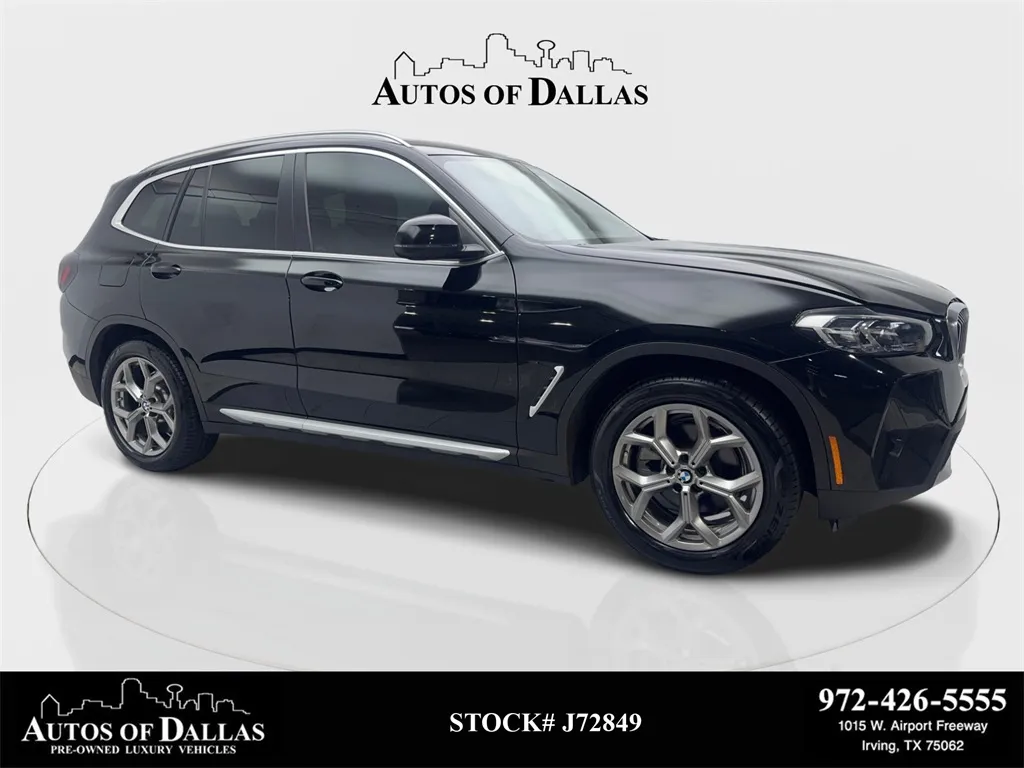 2022 BMW X3 sDrive30i X LINE,NAV,CAM,PANO,HTD STS,BLIND SPOT for sale in Irving, TX