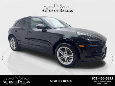 Black 2023 Porsche Macan NAV,CAM,PANO,HTD STS,BLIND SPOT,19" WLS for sale in Irving, TX