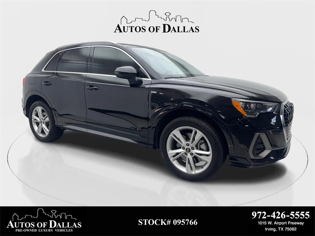 2022 Audi Q3 Premium CAM,PANO,HTD STS,BLIND SPOT,19" WHLS