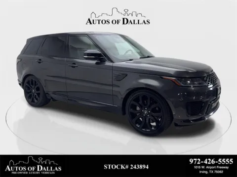 Gray 2022 Land Rover Range Rover Sport HSE Silver Edition for sale in Irving, TX