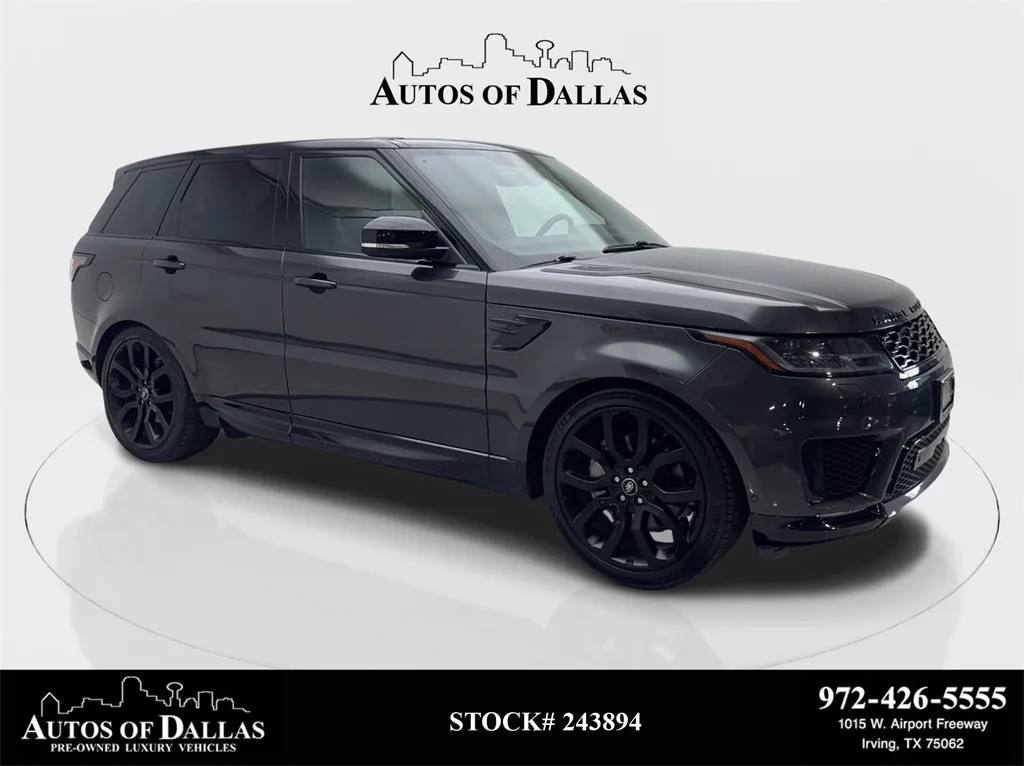 Gray 2022 Land Rover Range Rover Sport HSE Silver Edition for sale in Irving, TX