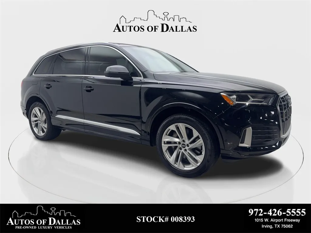 2022 Audi Q7 45 Premium NAV,CAM,PANO,HTD STS,BLIND SPOT,3RD ROW