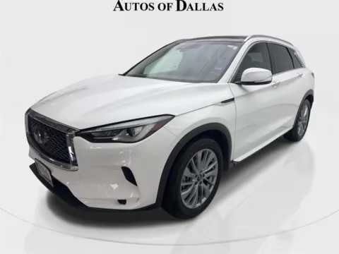Photos of 2024 INFINITI QX50 LUXE CAM,PANO,HTD STS,BLIND SPOT,19" WLS for sale in Irving, TX at Autos of Dallas - Irving