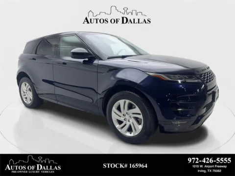 Blue 2022 Land Rover Range Rover Evoque Dynamic for sale in Irving, TX