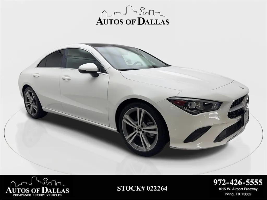 2020 Mercedes-Benz CLA 250 NAV,CAM,PANO,HTD STS,BLIND SPOT,19" WLS for sale in Irving, TX