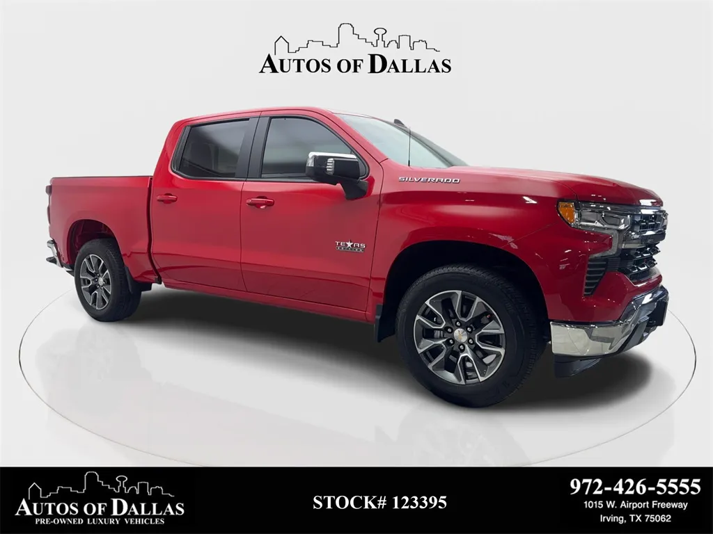2025 Chevrolet Silverado 1500 LT Texas Edition NAV,CAM,HTD STS,BLIND SPOT,20" WL for sale in Irving, TX