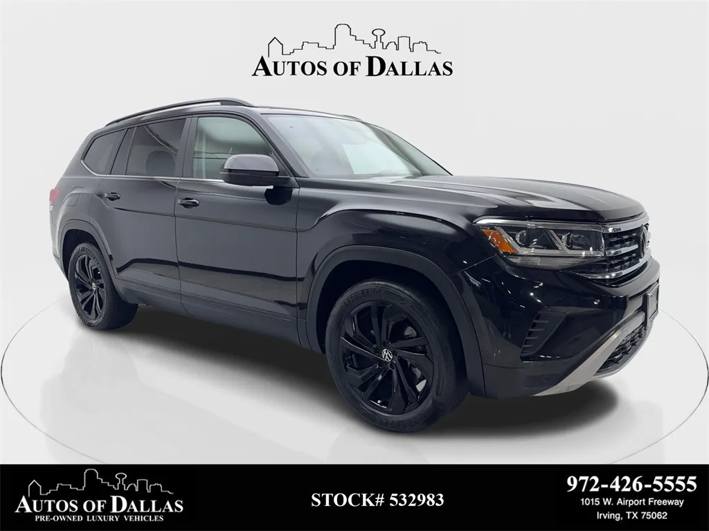 2023 Volkswagen Atlas 3.6L V6 SE w/Technology CAM,PANO,HTD STS,BLIND SPO for sale in Irving, TX