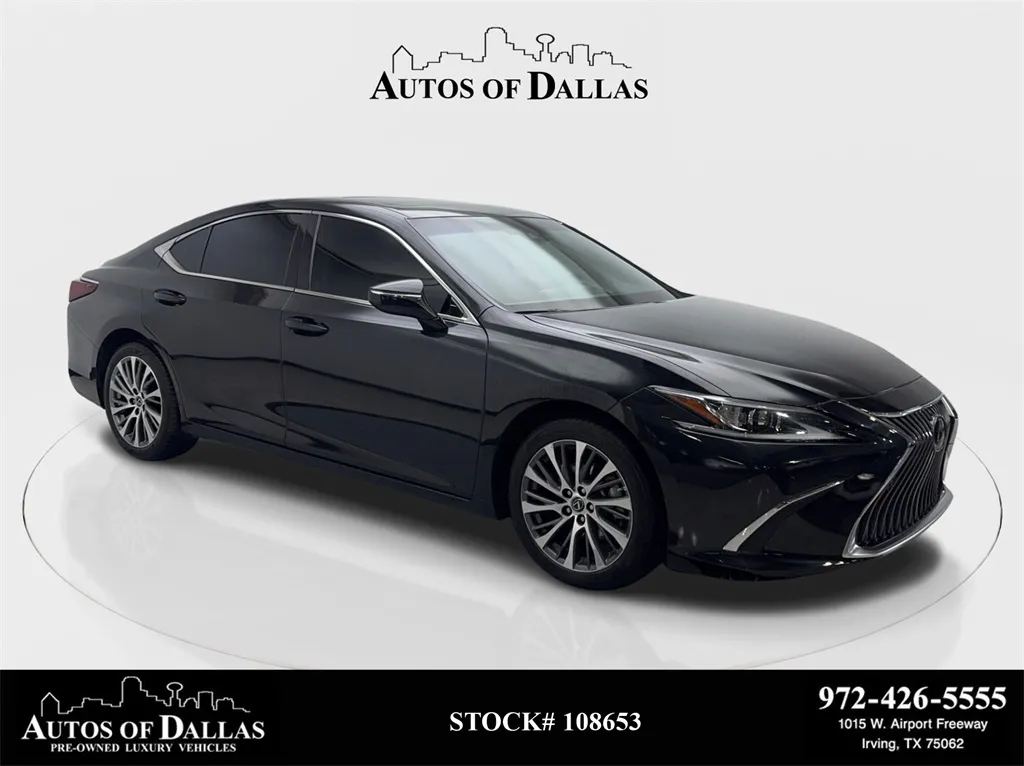 2021 Lexus ES 350 CAM,SUNROOF,CLMT STS,BLIND SPOT,18" WLS