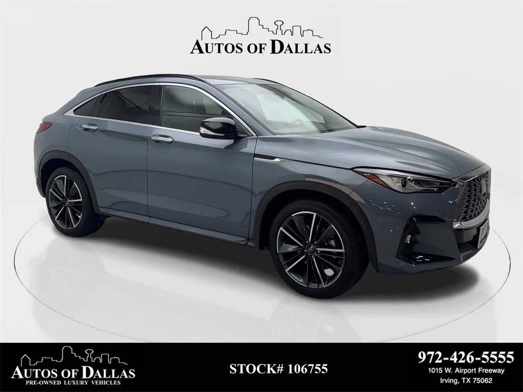 2024 INFINITI QX55 LUXE CAM,PANO,HTD STS,BLIND SPOT,20" WLS for sale in Irving, TX