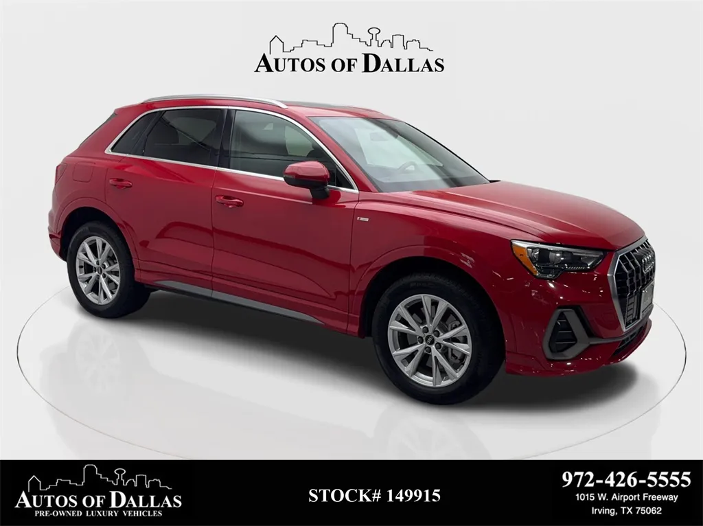 2022 Audi Q3 Premium CAM,PANO,HTD STS,BLIND SPOT,18" WLS for sale in Irving, TX