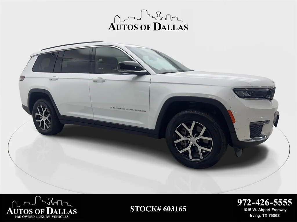 2024 Jeep Grand Cherokee L Limited NAV,CAM,PANO,HTD STS,BLIND SPOT,3RD ROW