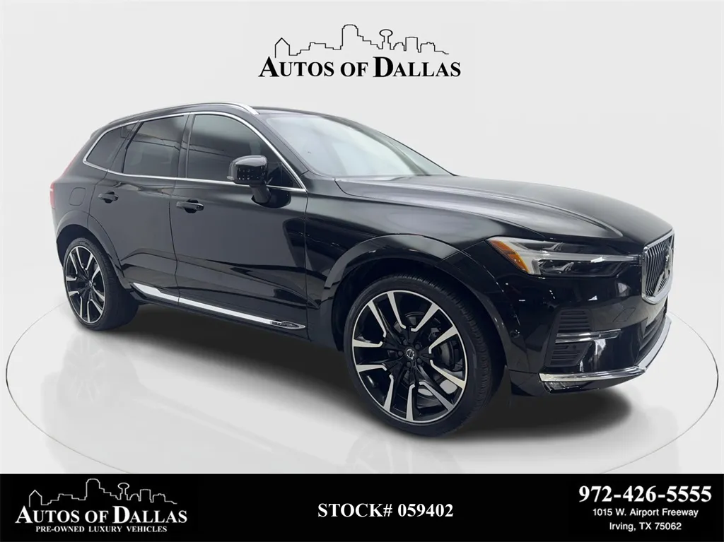 Black 2022 Volvo XC60 B5 Inscription NAV,CAM,PANO,CLMT STS,BLIND SPOT,22 for sale in Irving, TX