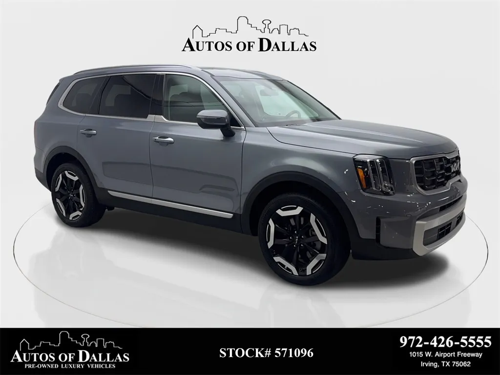2025 Kia Telluride S NAV,CAM,SUNROOF,HTD STS,BLIND SPOT,3RD ROW