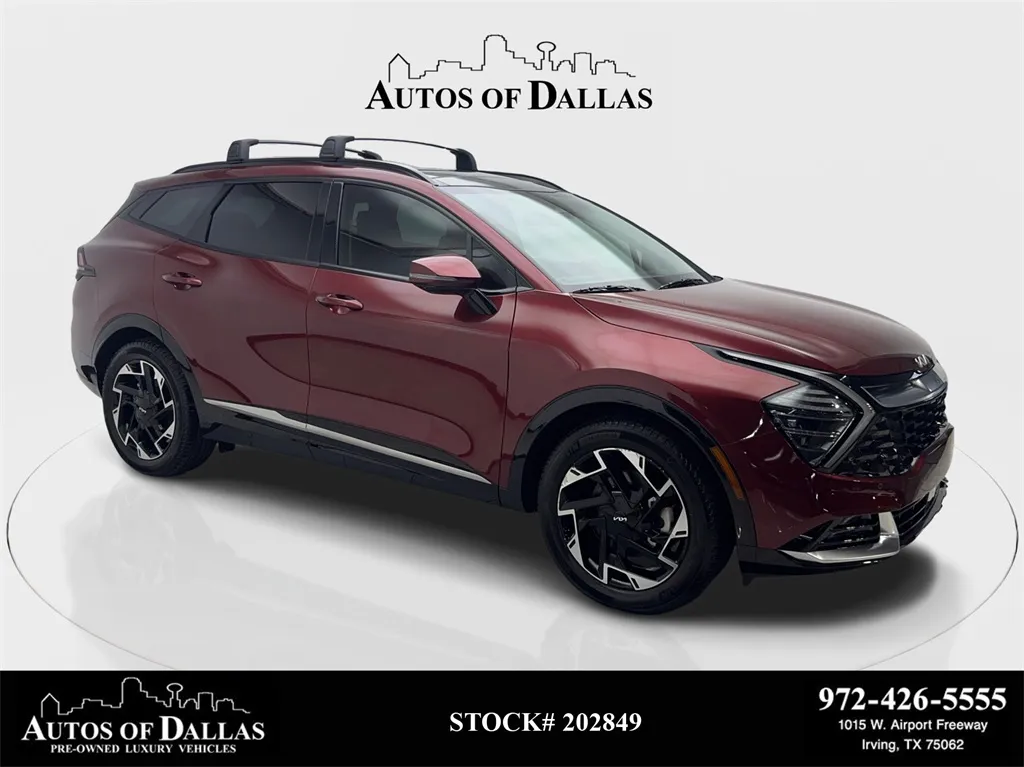 Red 2024 Kia Sportage SX-Prestige NAV,CAM,PANO,CLMT STS,BLIND SPOT,19" W for sale in Irving, TX