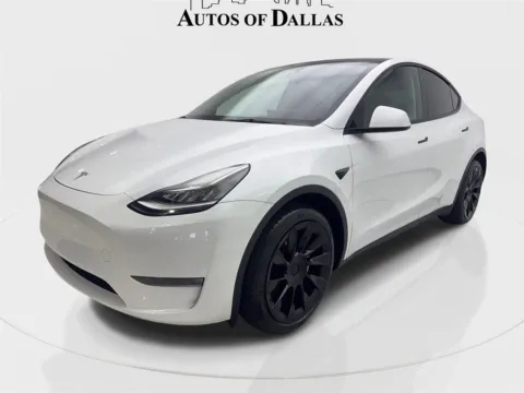Photos of 2022 Tesla Model Y Long Range NAV,CAM,PANO,HTD STS,BLIND SPOT,20" WLS for sale in Irving, TX at Autos of Dallas - Irving