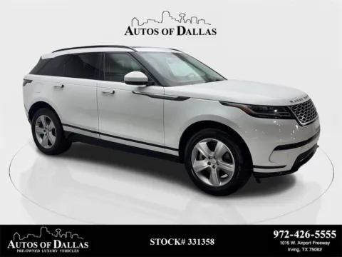 White 2022 Land Rover Range Rover Velar S NAV,CAM,PANO,HTD STS,BLIND SPOT,19" WLS for sale in Irving, TX