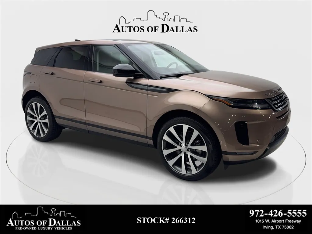 2025 Land Rover Range Rover Evoque S NAV,CAM,PANO,HTD STS,BLIND SPOT,21" WLS for sale in Irving, TX