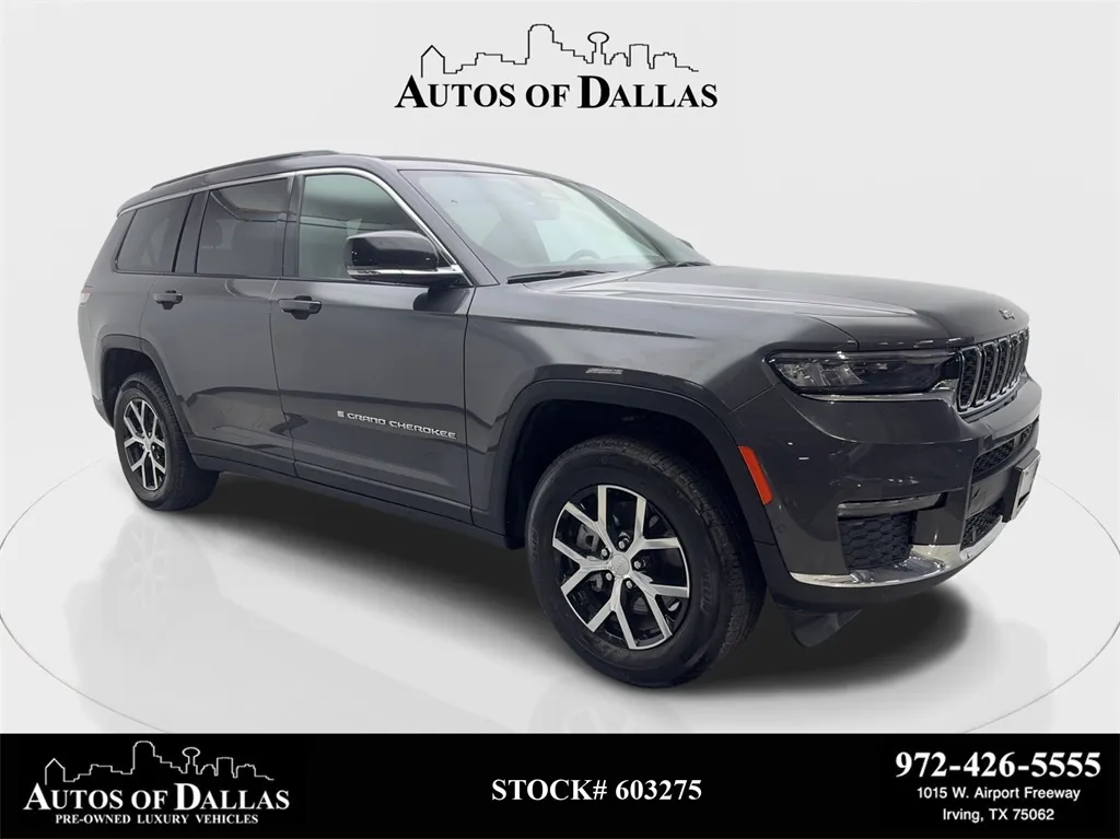 2024 Jeep Grand Cherokee L Limited NAV,CAM,PANO,HTD STS,BLIND SPOT,3RD ROW