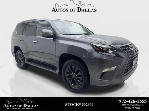Gray 2021 Lexus GX 460 NAV,CAM,SUNROOF,CLMT STS,BLIND SPOT,3RD ROW for sale in Irving, TX
