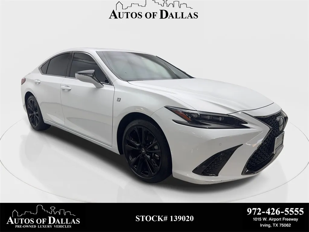 2022 Lexus ES 350 F Sport NAV,CAM,SUNROOF,CLMT STS,BLIND SPOT for sale in Irving, TX