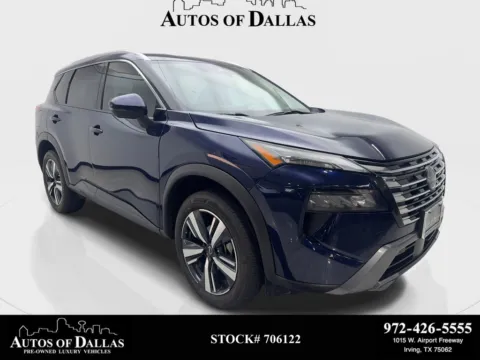 Blue 2024 Nissan Rogue SL for sale in Irving, TX